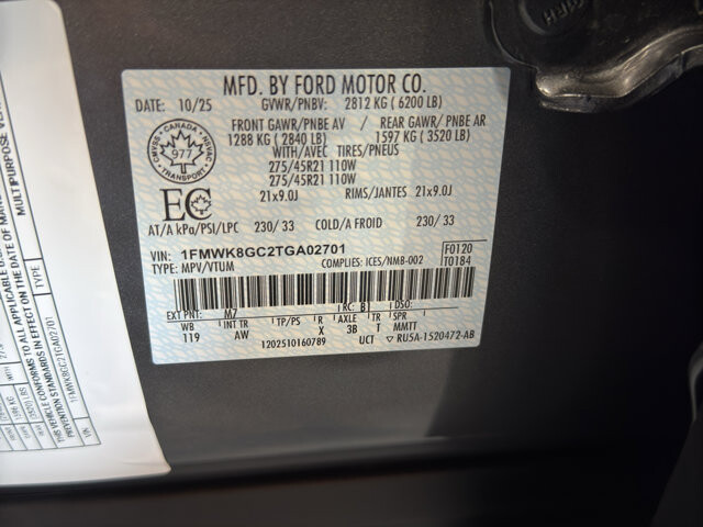 2026 Ford Explorer in Burlington, WI 53105 - 18136696 43