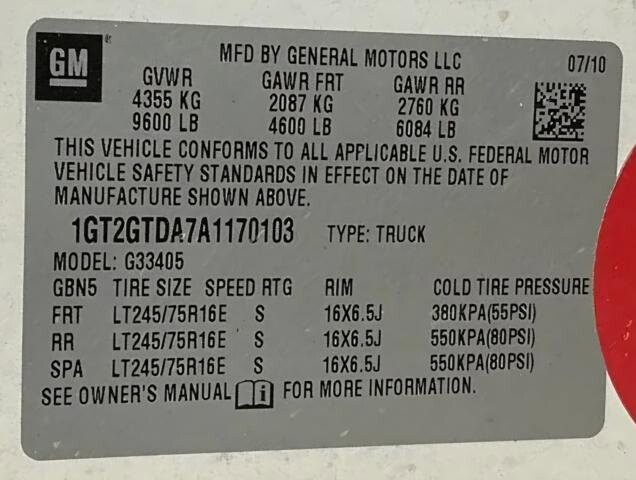 2010 GMC Savana 3500 in Blauvelt, NY 10913 - 18136710 14