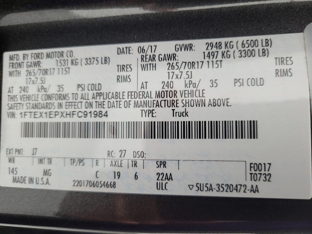 2017 Ford F150 in Antioch, TN 37013 - 18136715 33