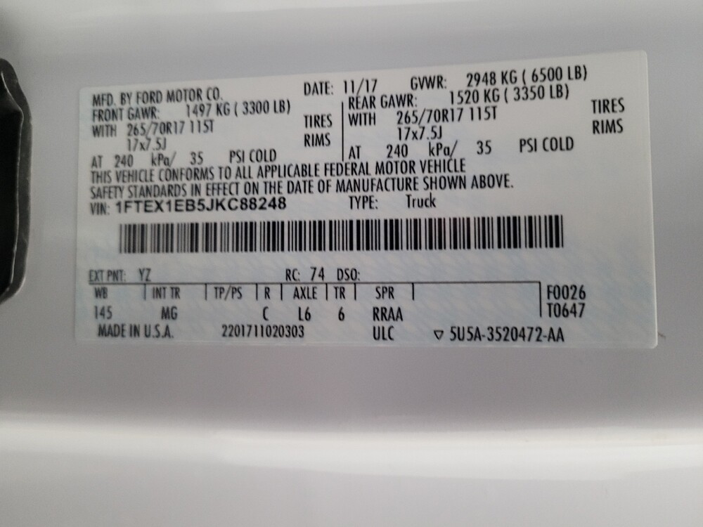 2018 Ford F150 in Downey, CA 90241 - 18136721 33