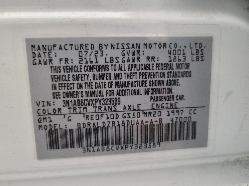 2023 Nissan Sentra in Riverside, CA 92504 - 18136729 33