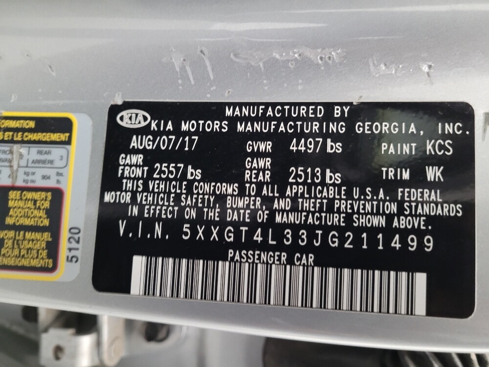 2018 Kia Optima in El Cajon, CA 92020 - 18136742 33