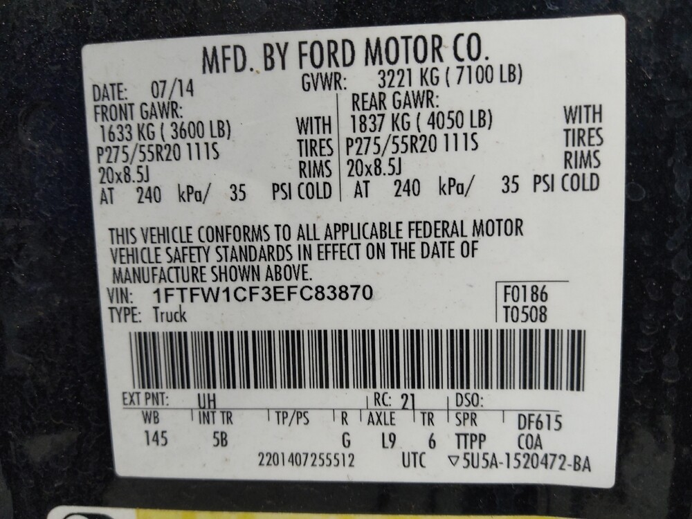 2014 Ford F150 in Augusta, GA 30907 - 18136753 33