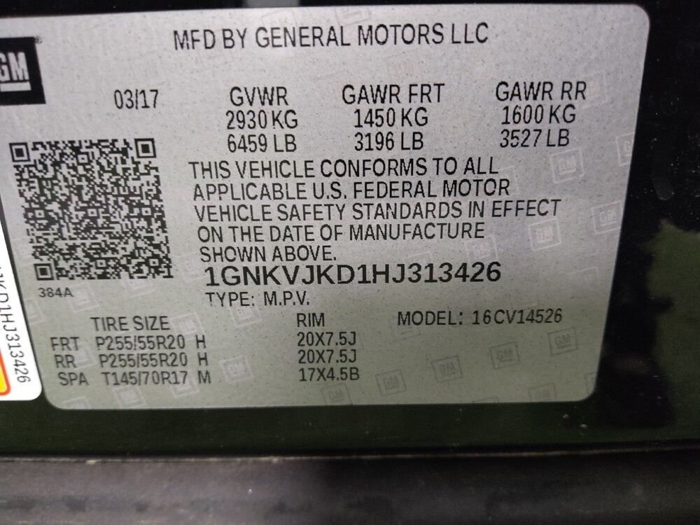 2017 Chevrolet Traverse in Athens, GA 30606 - 18136765 33