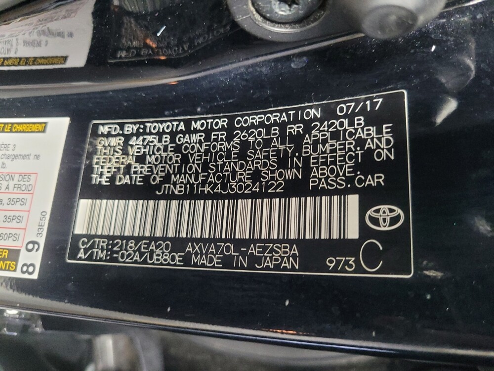 2018 Toyota Camry in Pelham, AL 35124 - 18136768 33