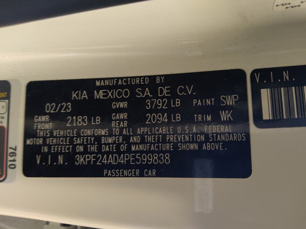 2023 Kia Forte in Phoenix, AZ 85015 - 18136800 33