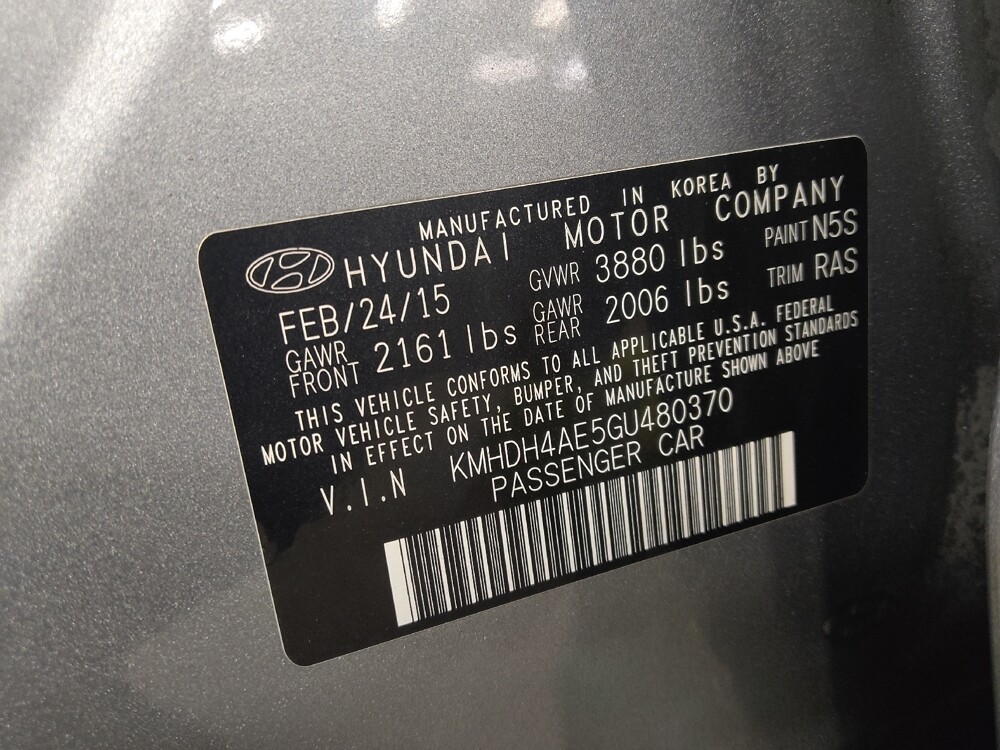 2016 Hyundai Elantra in Tampa, FL 33612 - 18136806 33