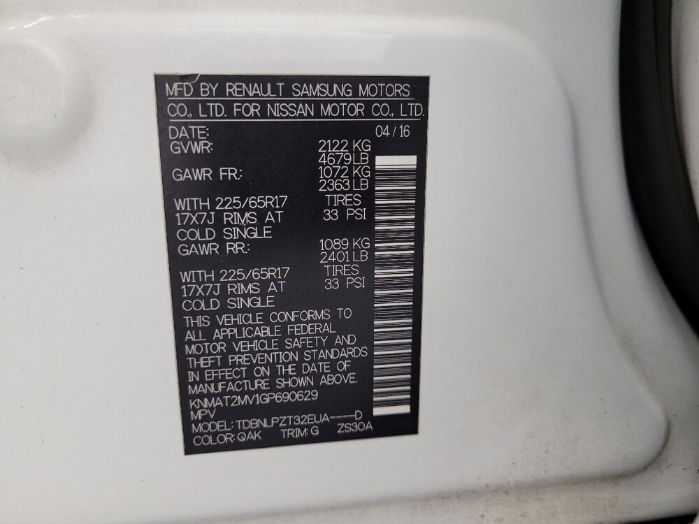 2016 Nissan Rogue in Las Vegas, NV 89102 - 18136819 33