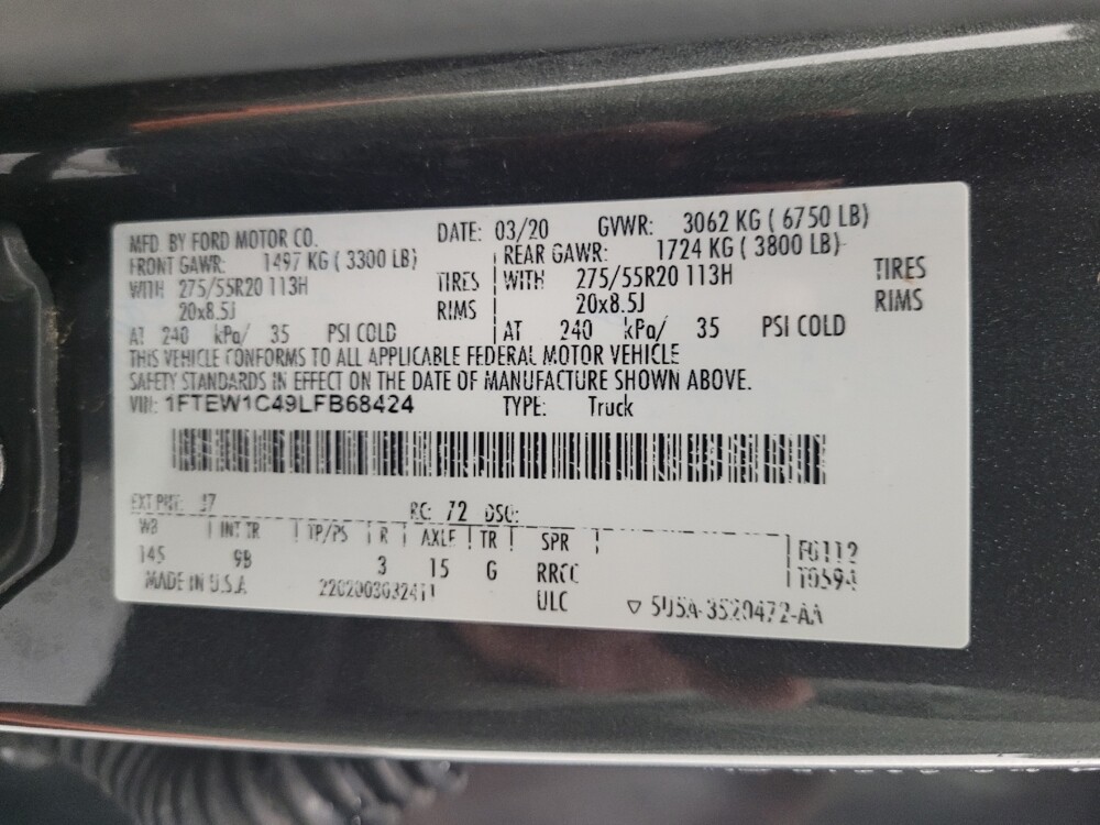 2020 Ford F150 in Las Vegas, NV 89102 - 18136820 33