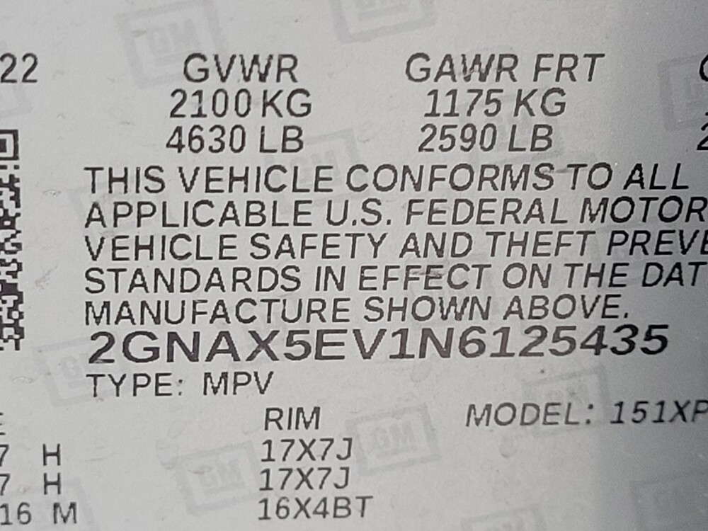 2022 Chevrolet Equinox in Las Vegas, NV 89102 - 18136825 33