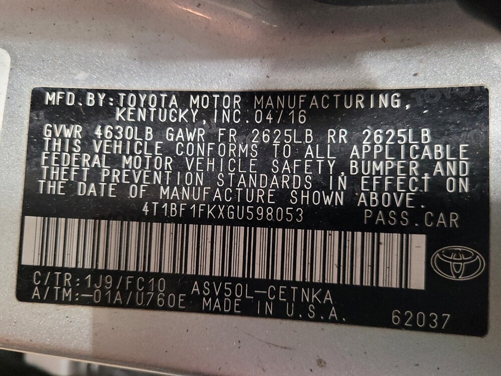 2016 Toyota Camry in Pensacola, FL 32505 - 18136830 33