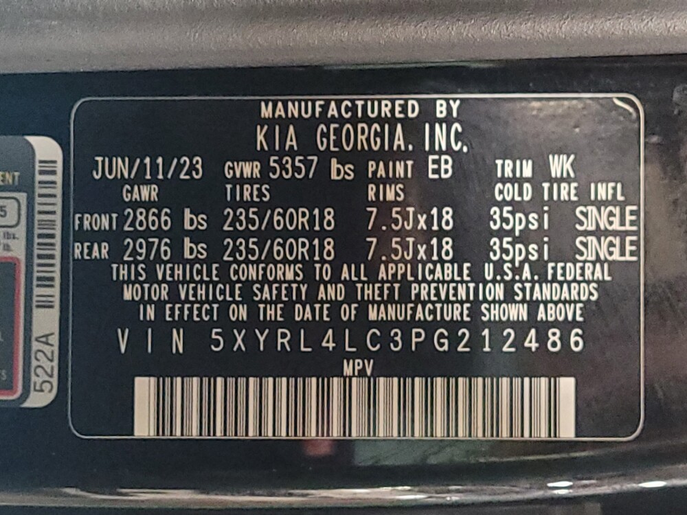 2023 Kia Sorento in Sanford, FL 32773 - 18136845 33