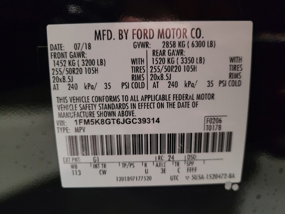 2018 Ford Explorer in Jacksonville, FL 32210 - 18136850 33