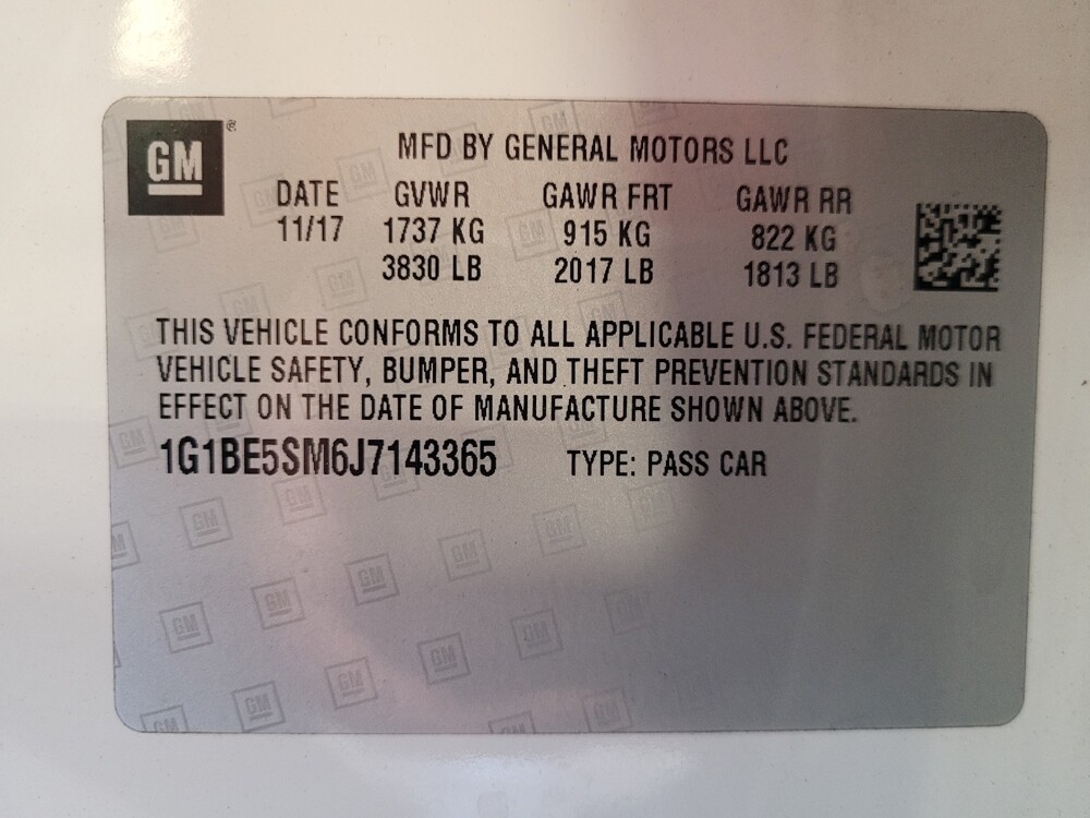 2018 Chevrolet Cruze in Jacksonville, FL 32225 - 18136851 33