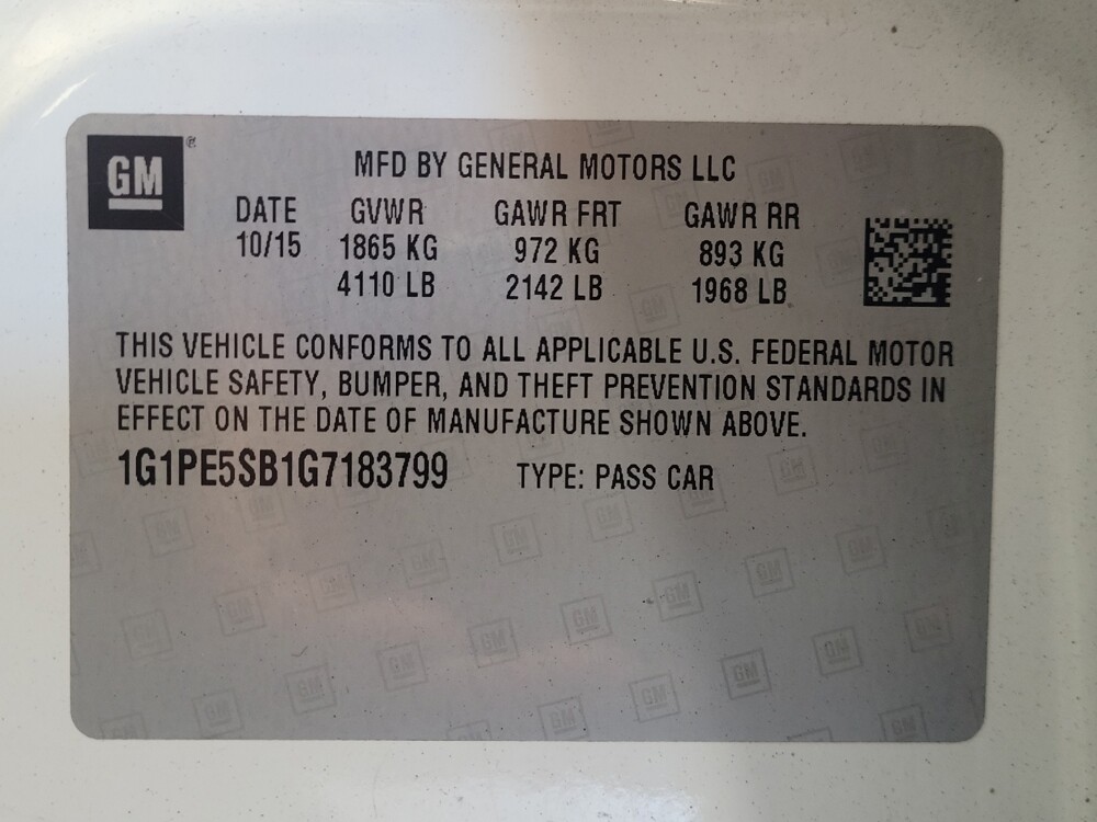 2016 Chevrolet Cruze in Savannah, GA 31419 - 18136853 33