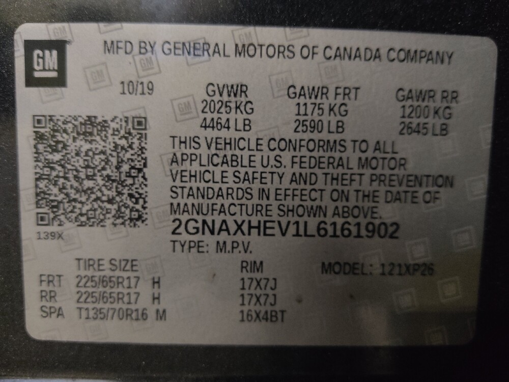 2020 Chevrolet Equinox in Macon, GA 31210 - 18136861 33