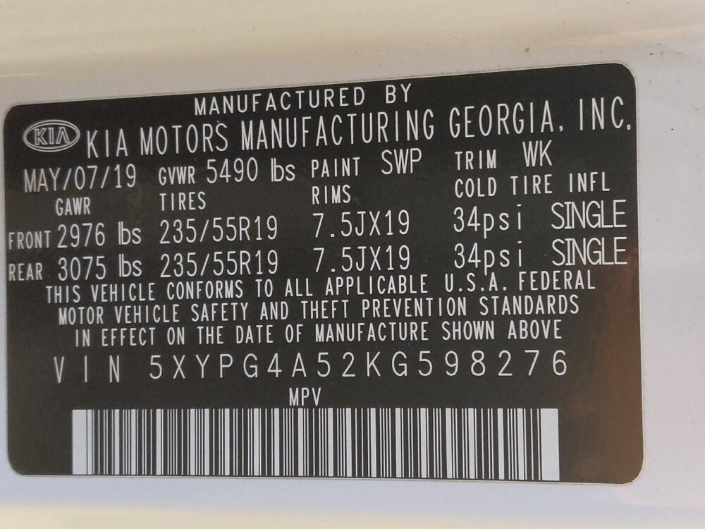 2019 Kia Sorento in Gastonia, NC 28056 - 18136884 33