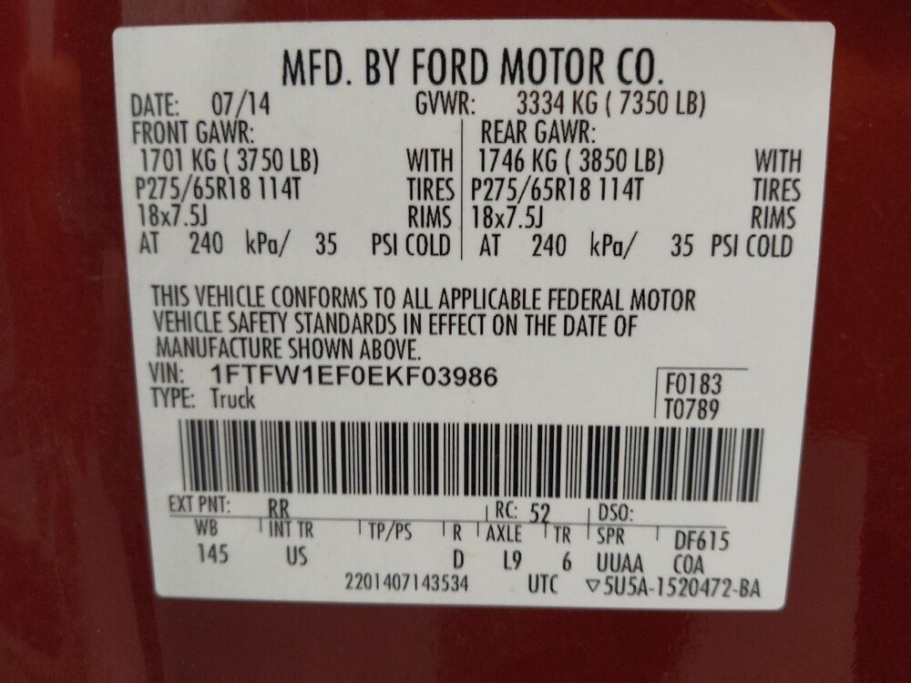 2014 Ford F150 in Lakewood, CO 80215 - 18136888 33