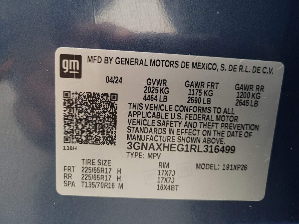 2024 Chevrolet Equinox in Memphis, TN 38115 - 18136907 33