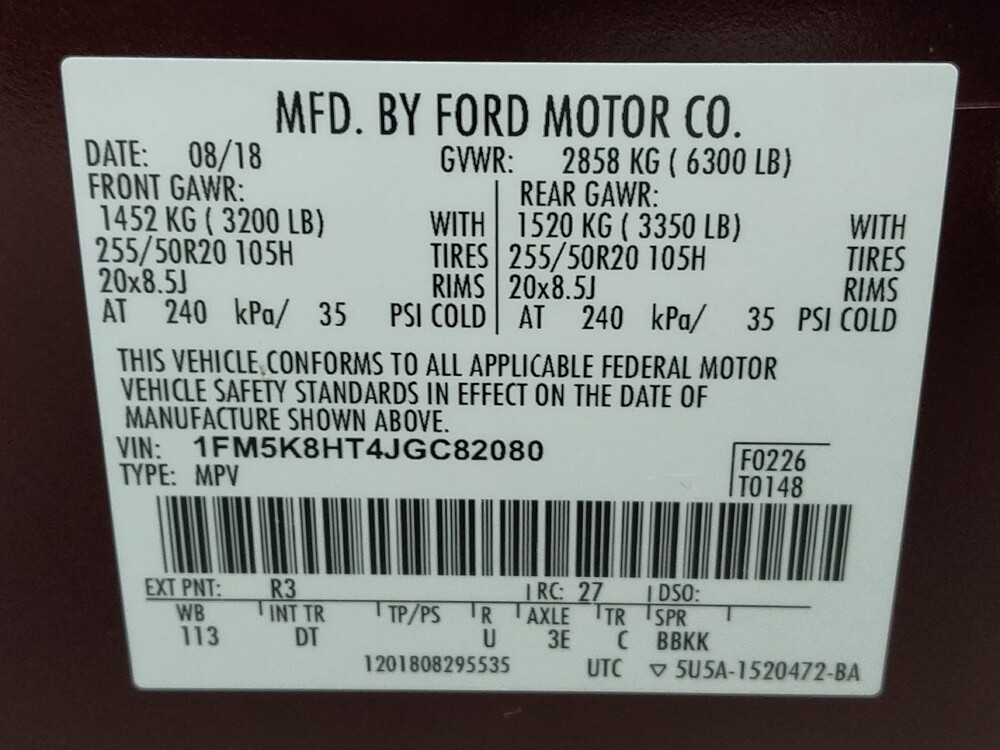2018 Ford Explorer in Live Oak, TX 78233 - 18136910 33