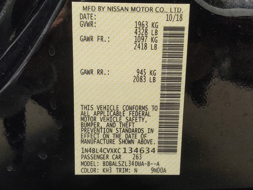 2019 Nissan Altima in Cincinnati, OH 45255 - 18136929 33