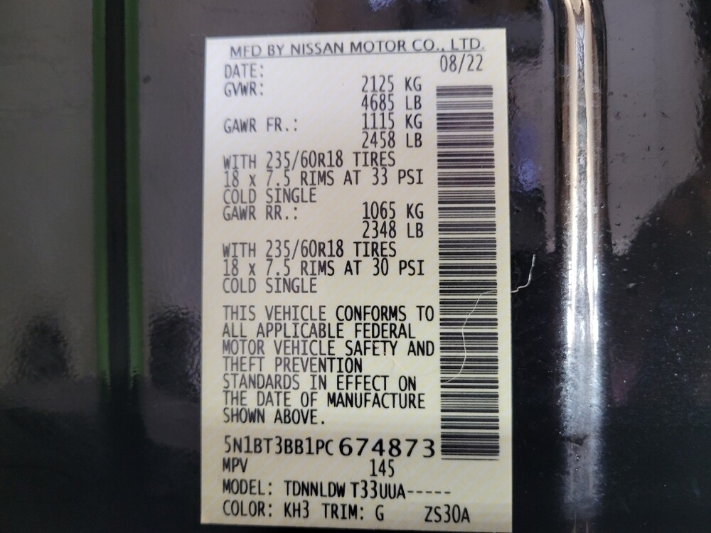 2023 Nissan Rogue in Maple Heights, OH 44137 - 18136935 33