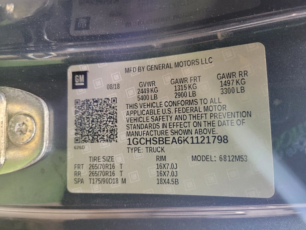2019 Chevrolet Colorado in Maple Heights, OH 44137 - 18136937 33