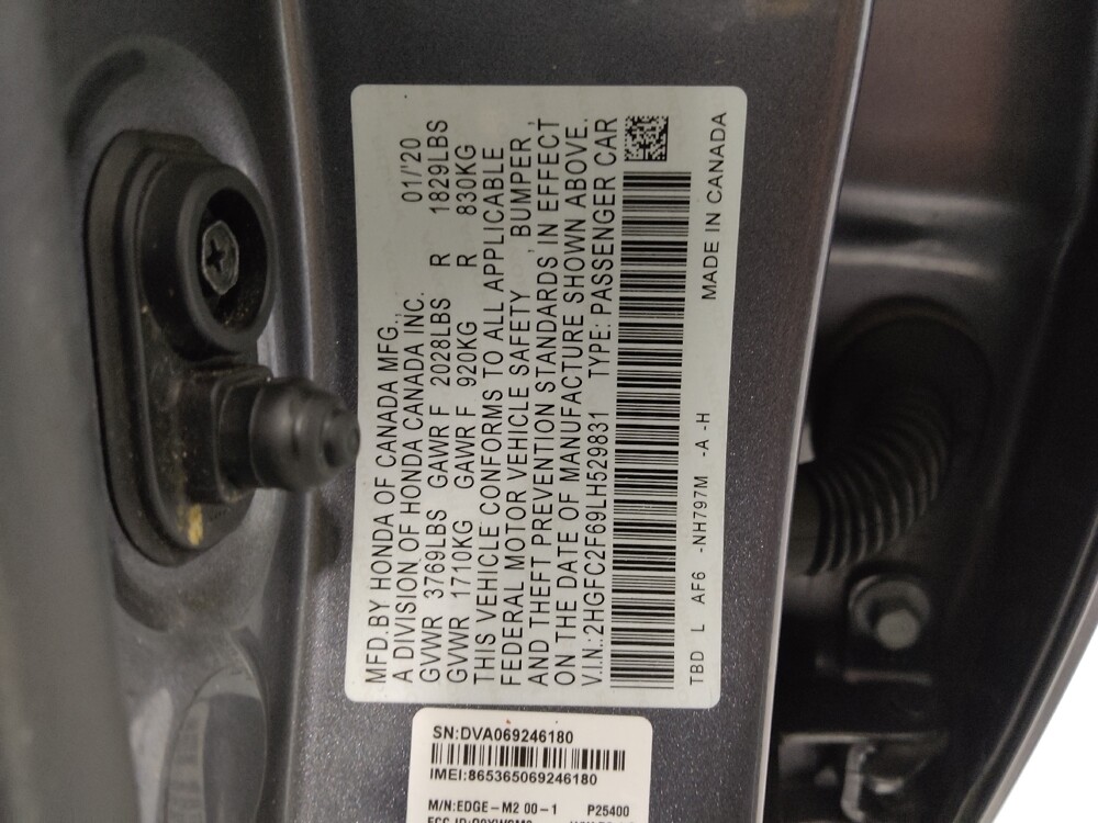 2020 Honda Civic in Columbus, OH 43228 - 18136938 33