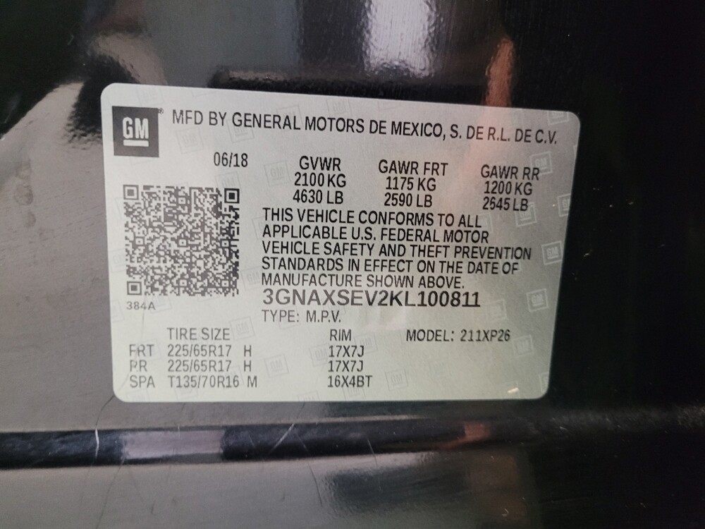 2019 Chevrolet Equinox in Toledo, OH 43617 - 18136941 33