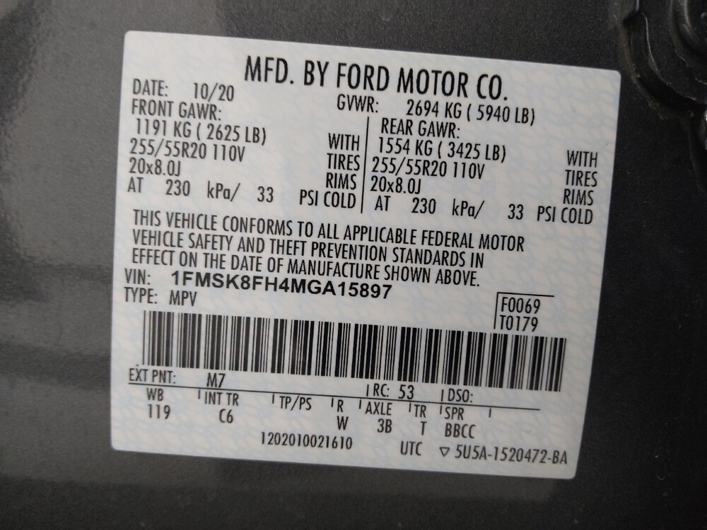 2021 Ford Explorer in St. Louis, MO 63136 - 18136953 33