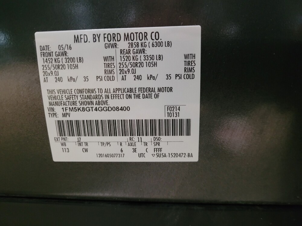 2016 Ford Explorer in Chesapeake, VA 23320 - 18136966 33