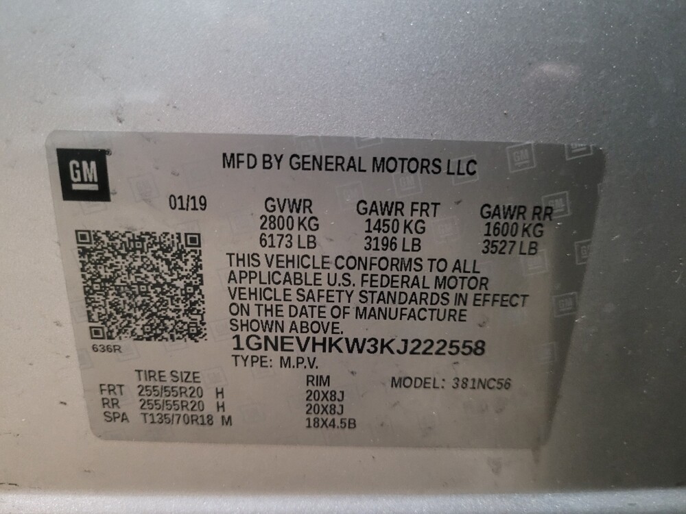 2019 Chevrolet Traverse in Woodbridge, VA 22191 - 18136971 33