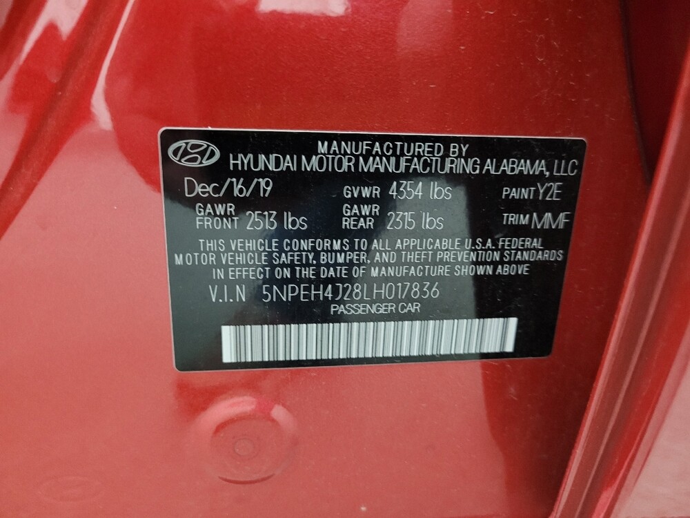 2020 Hyundai Sonata in Taylor, MI 48180 - 18137000 33