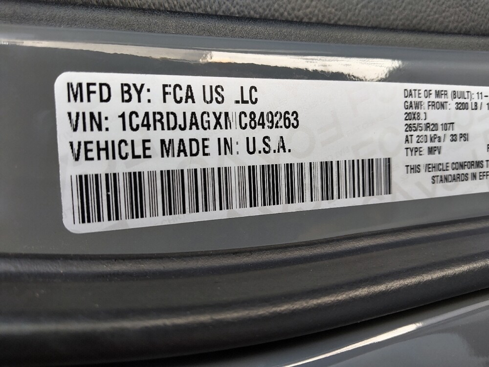 2021 Dodge Durango in Union City, GA 30291 - 18137011 33
