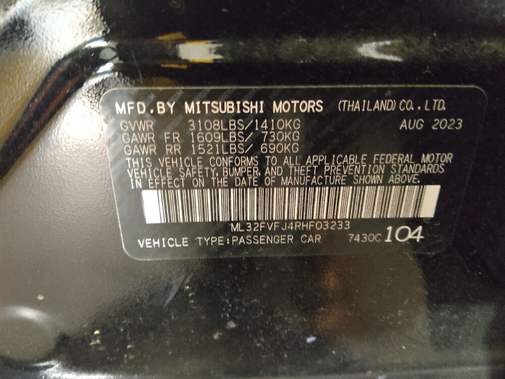 2024 Mitsubishi Mirage G4 in Duluth, GA 30096 - 18137036 33
