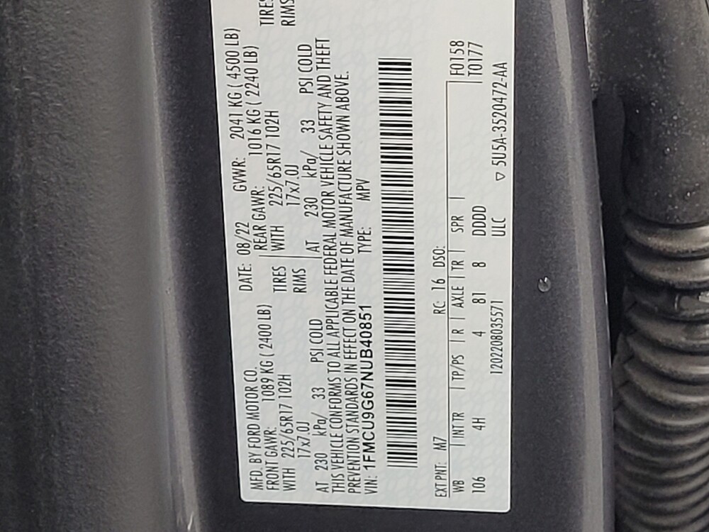 2022 Ford Escape in Houston, TX 77074 - 18137060 33