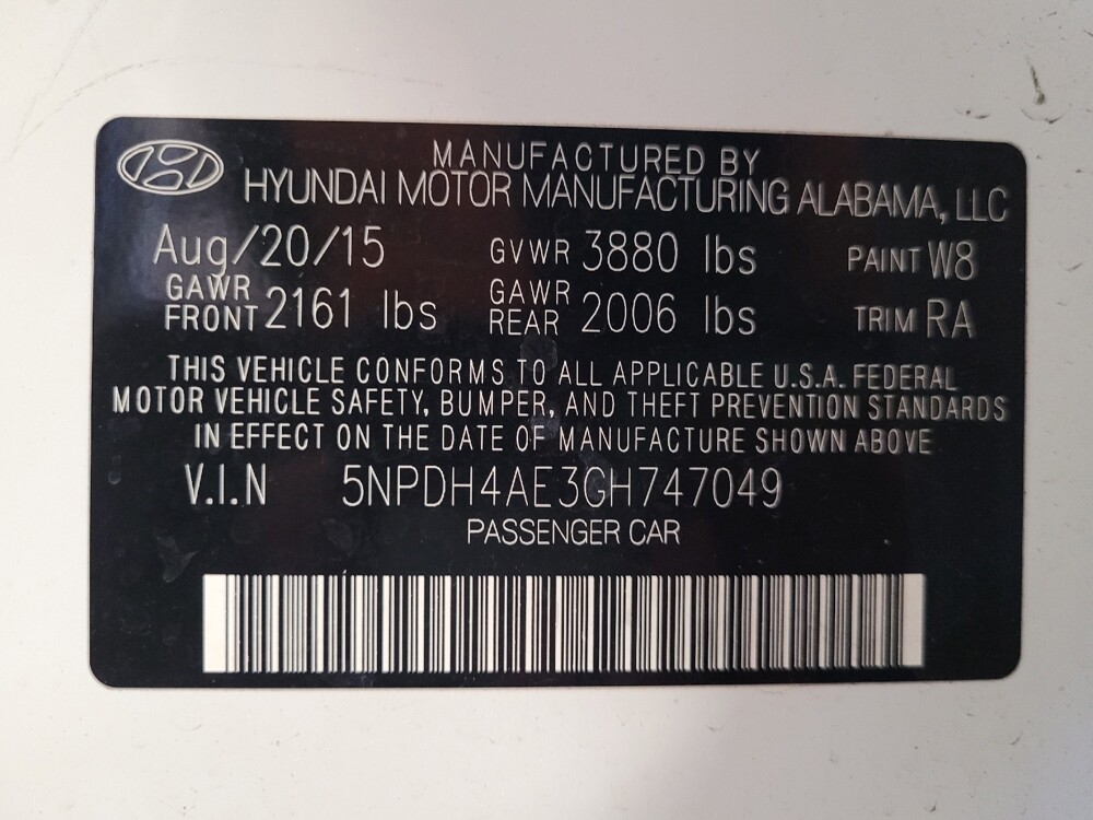 2016 Hyundai Elantra in Jacksonville, FL 32210 - 18137069 33