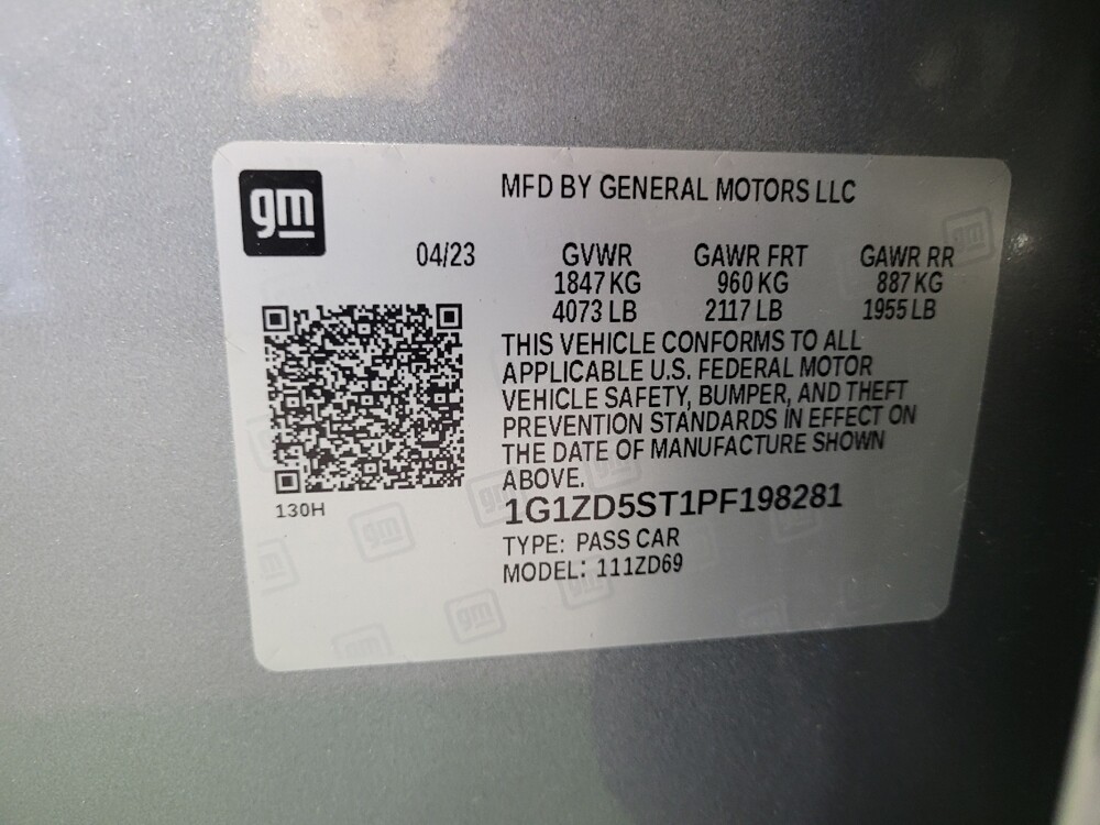 2023 Chevrolet Malibu in Maple Heights, OH 44137 - 18137088 33