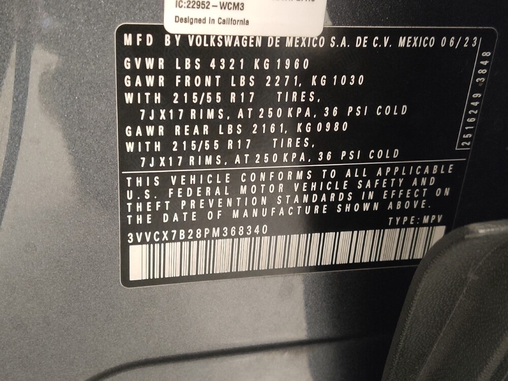 2023 Volkswagen Taos in Gladstone, MO 64118 - 18137094 33