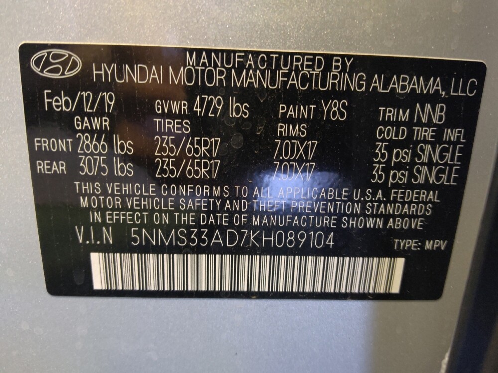 2019 Hyundai Santa Fe in Albuquerque, NM 87123 - 18137095 33