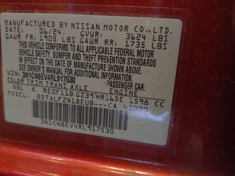 2024 Nissan Versa in Phoenix, AZ 85022 - 18137098 33