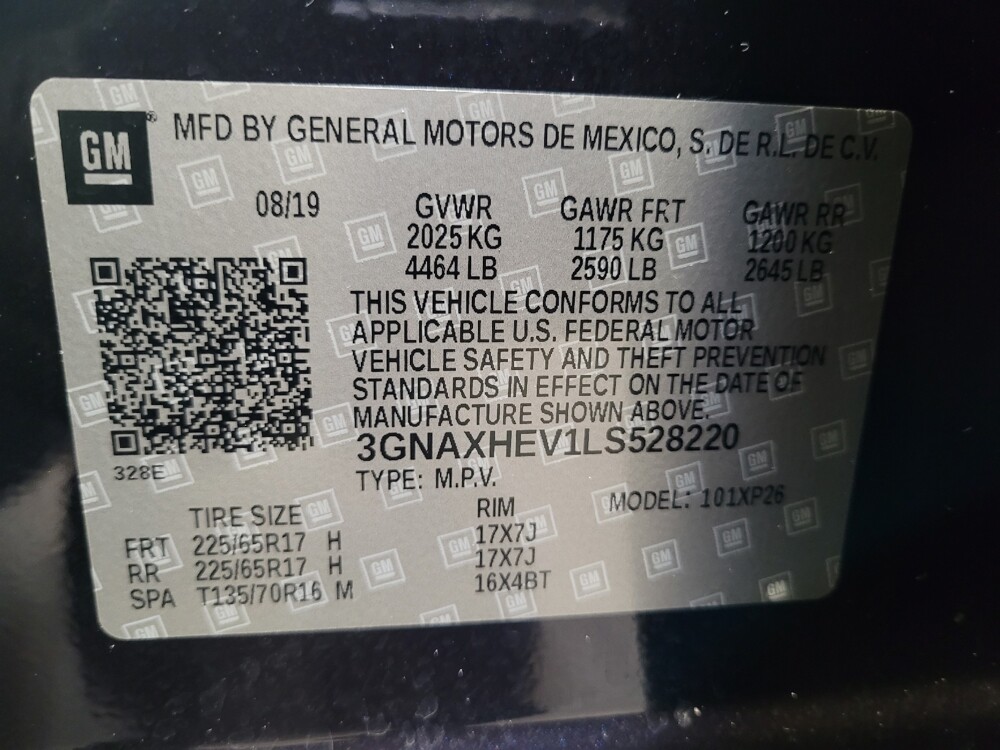 2020 Chevrolet Equinox in Torrance, CA 90504 - 18137108 33