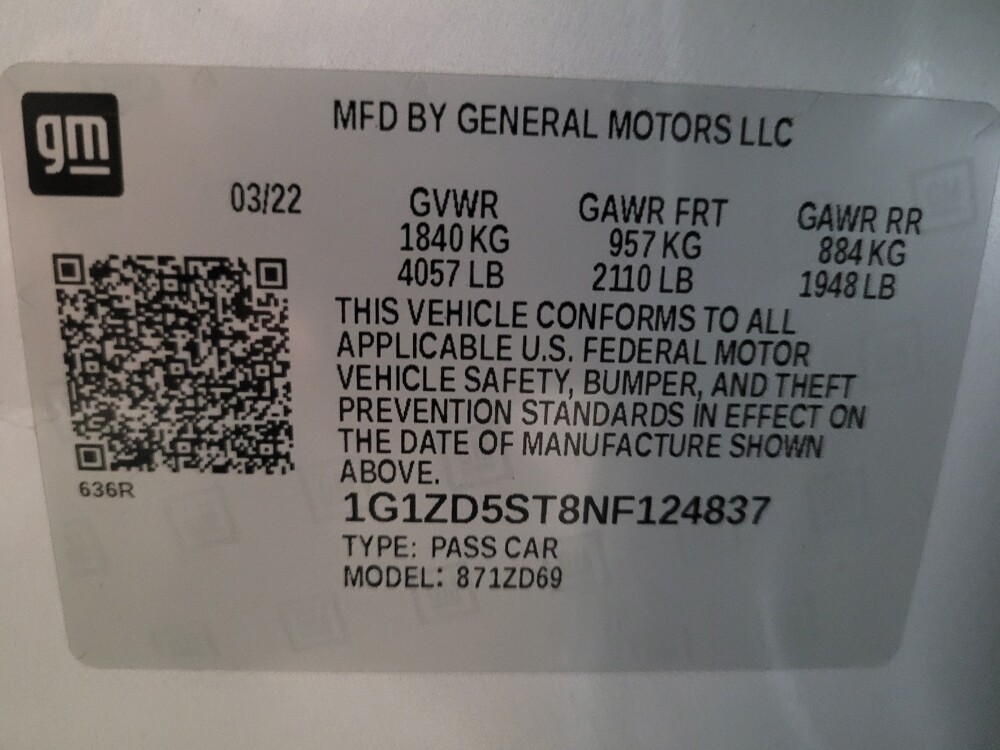 2022 Chevrolet Malibu in Chesapeake, VA 23320 - 18137123 33