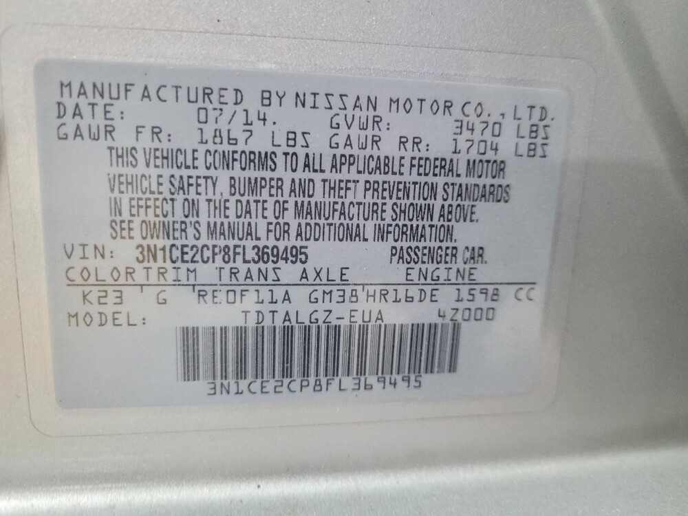 2015 Nissan Versa Note in Pelham, AL 35124 - 18137125 33