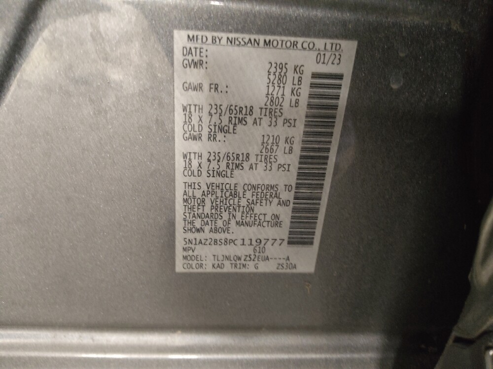 2023 Nissan Murano in Stone Mountain, GA 30083 - 18137132 33