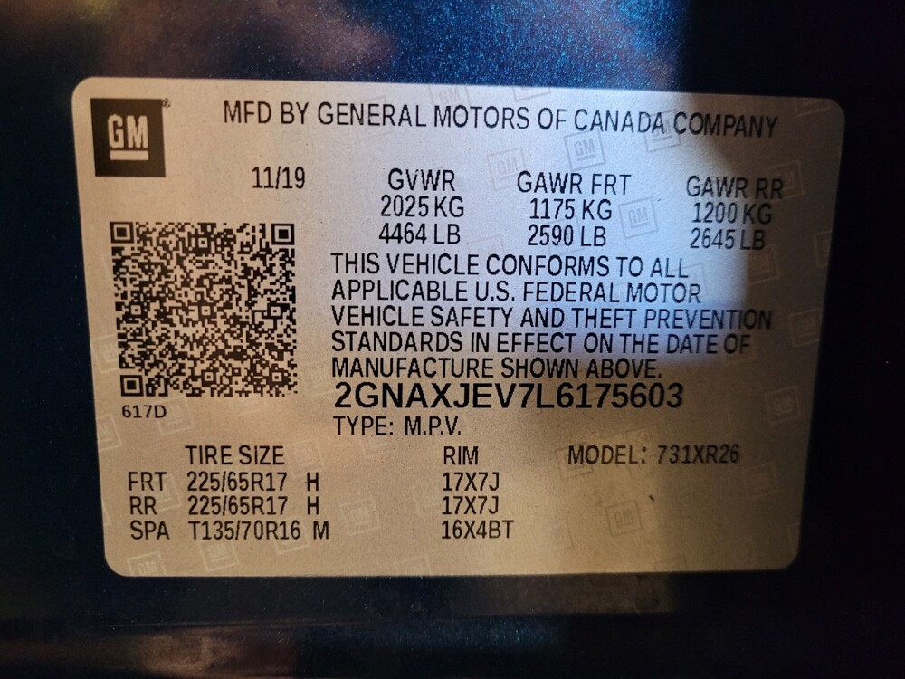 2020 Chevrolet Equinox in Jacksonville, FL 32210 - 18137134 33