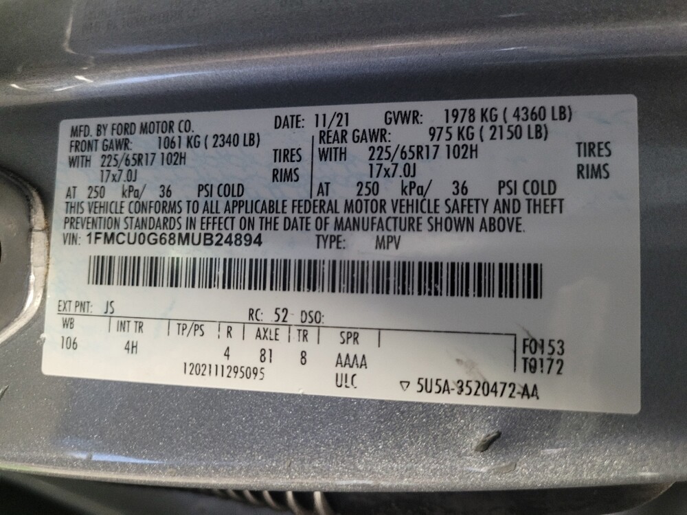 2021 Ford Escape in Glendale, AZ 85301 - 18137136 33