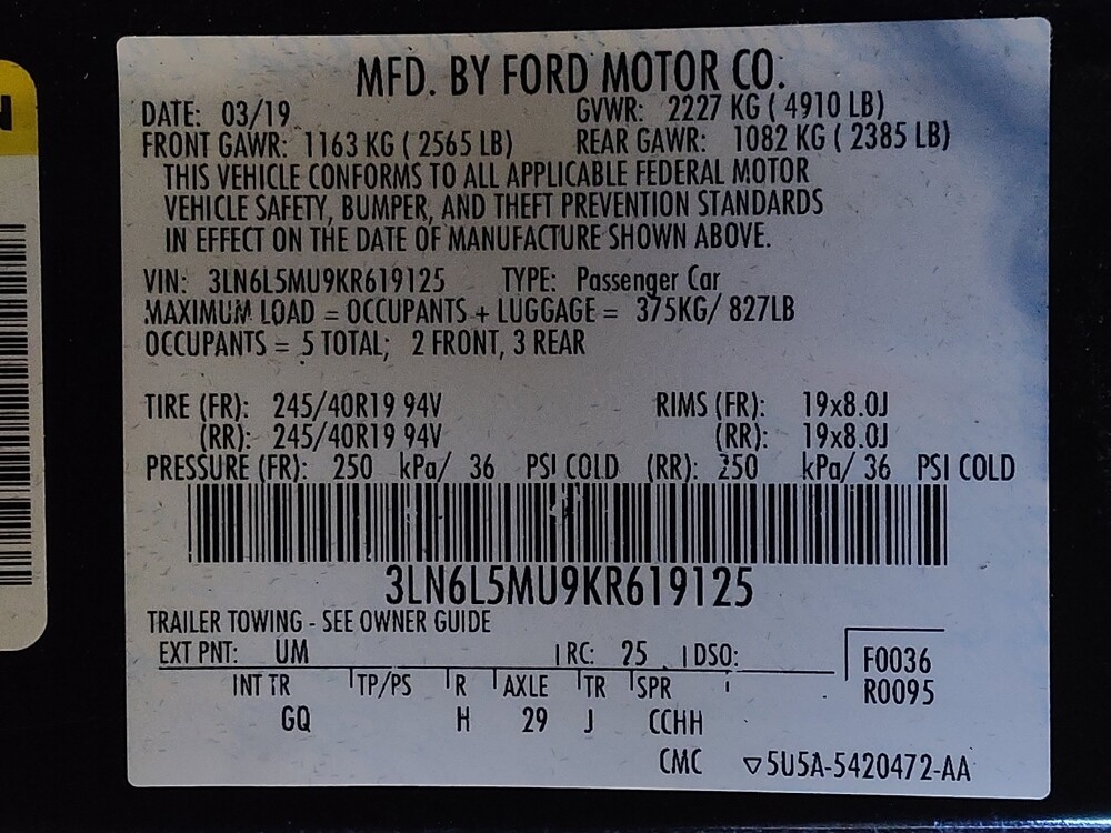 2019 Lincoln MKZ in Miami, FL 33157 - 18137151 33