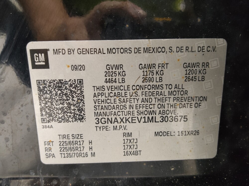 2021 Chevrolet Equinox in Columbus, OH 43228 - 18137176 33