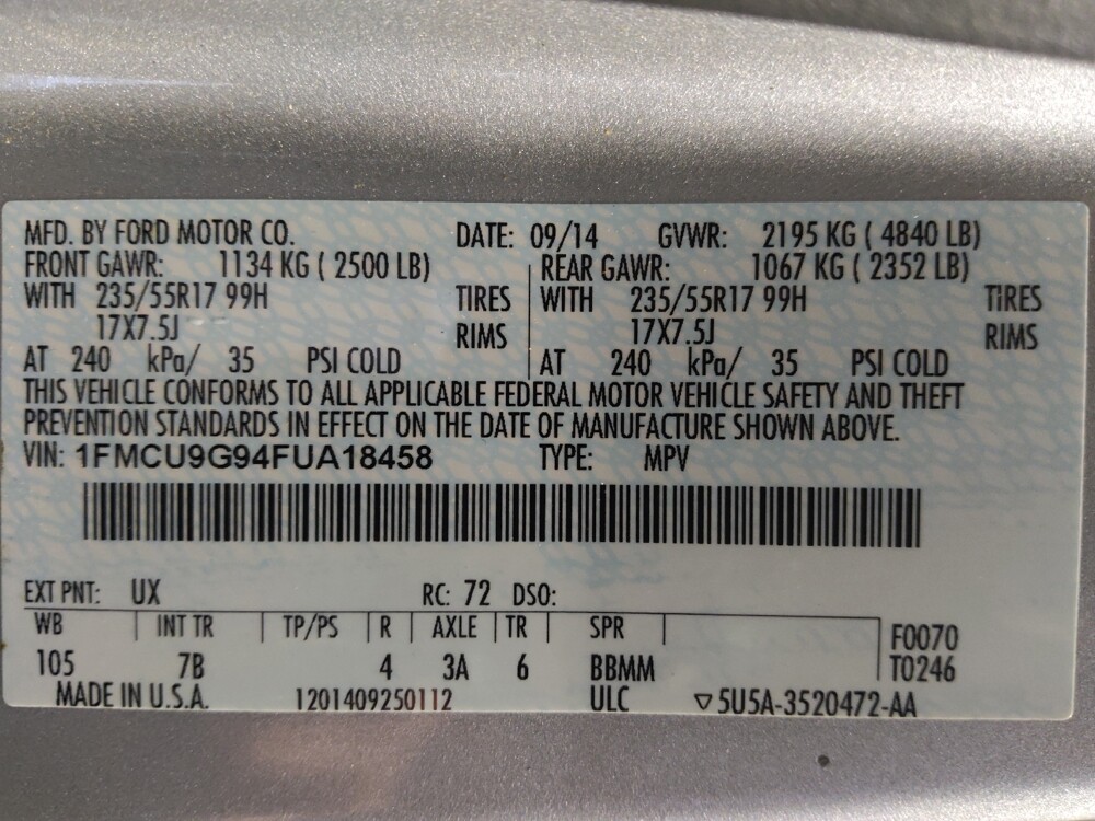 2015 Ford Escape in Houston, TX 77074 - 18137189 33
